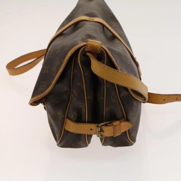 LOUIS VUITTON Monogram Saumur 30 Shoulder Bag M42256 LV Auth am8612 - Picture 9 of 15